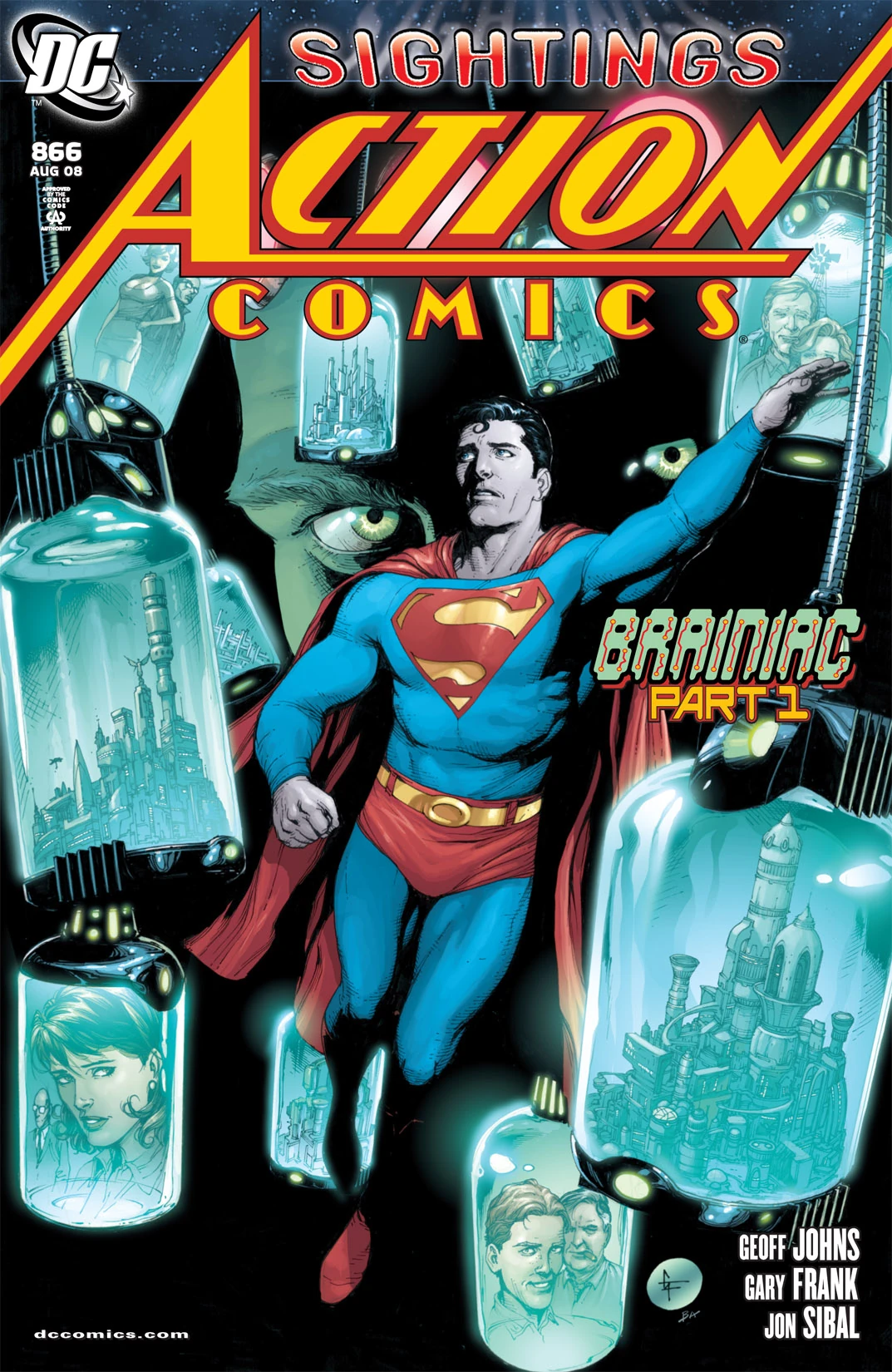 Action Comics #866 (DC, 2008 — Cover A) cover